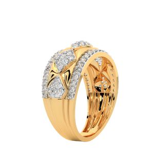 Dan Round Diamond Ring For Men